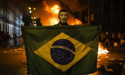 Brasil-Protesta