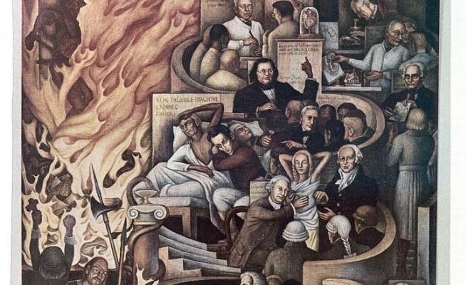 Diego Rivera, National Institute of Cardiology, 1943-44, WikiCommons