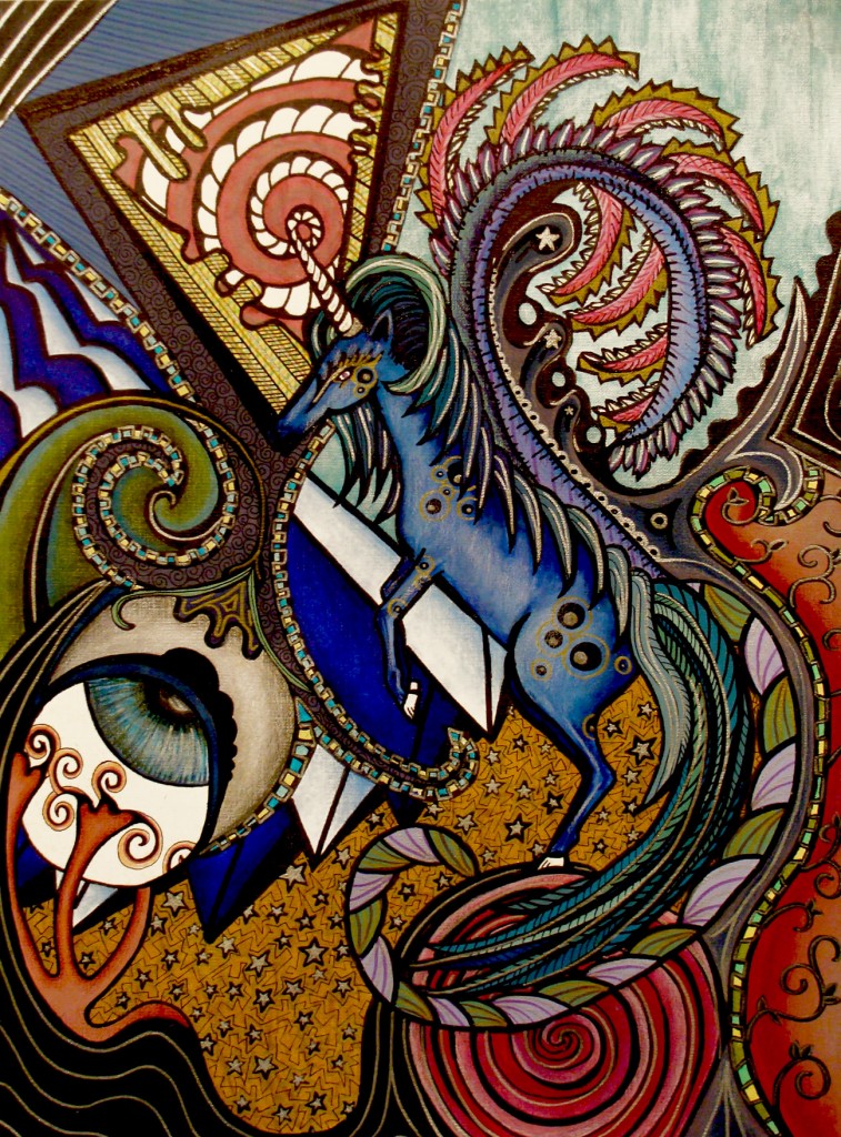 Unicornio azulado