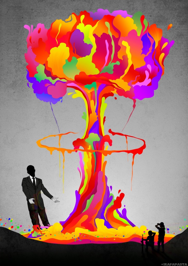 «Explosión de color», © Rafapasta