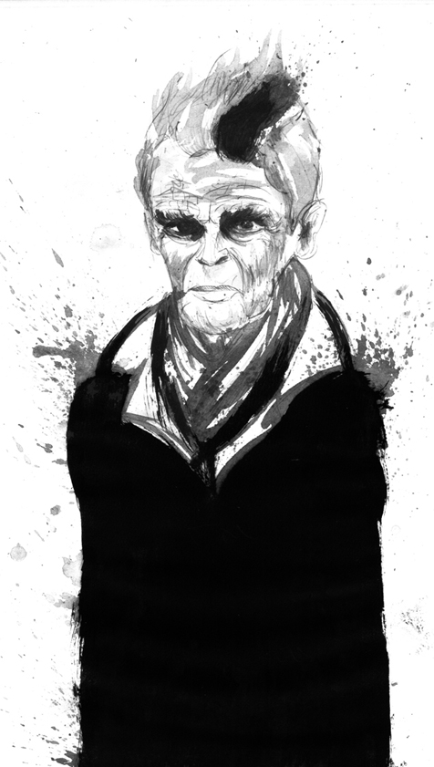 «Samuel Beckett», © Rubén Guerra