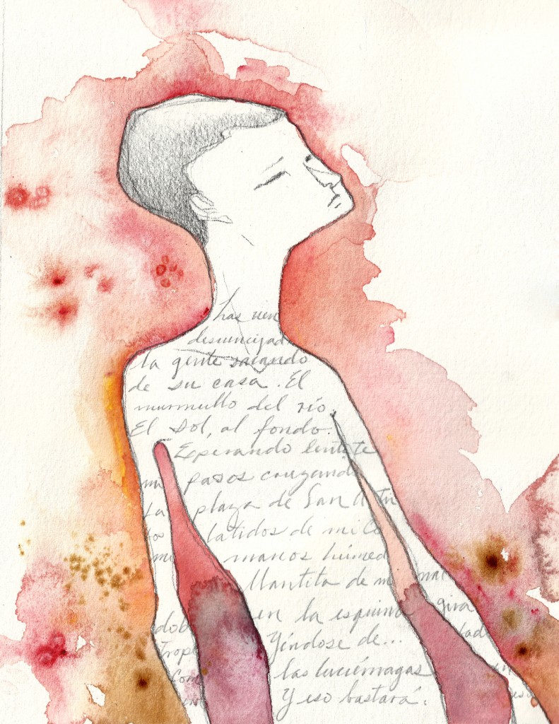 «Tus palabras me marcaron», © John Marceline